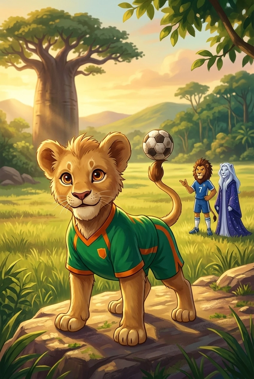 The Little Lions Learn to Roar — 책 표지 — Wonder Books