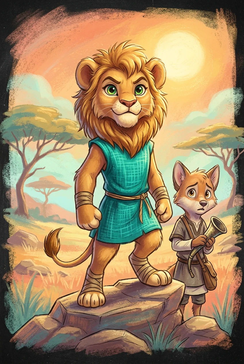 The Littlest Lion's Loudest Roar — 책 표지 — Wonder Books