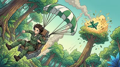 Ejecting at the last moment, Kira felt a searing pain as she was thrown clear. She tumbled through the air, watching her fighter crash into a towering… Ejecting at the last moment, Kira felt a searing pain as she was thrown clear. She tumbled through the air, watching her fighter crash into a towering…