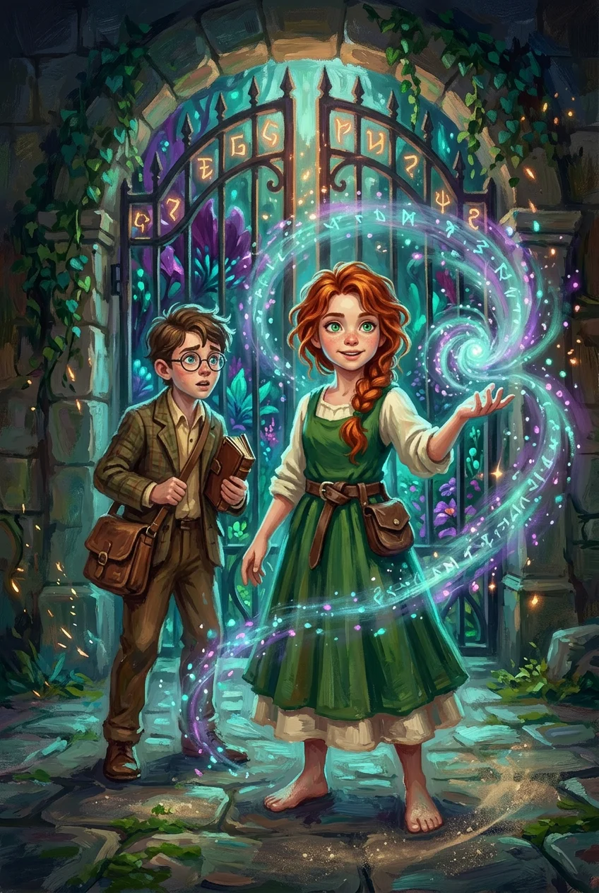 The Magical Garden Gate — book cover — Wonder Books