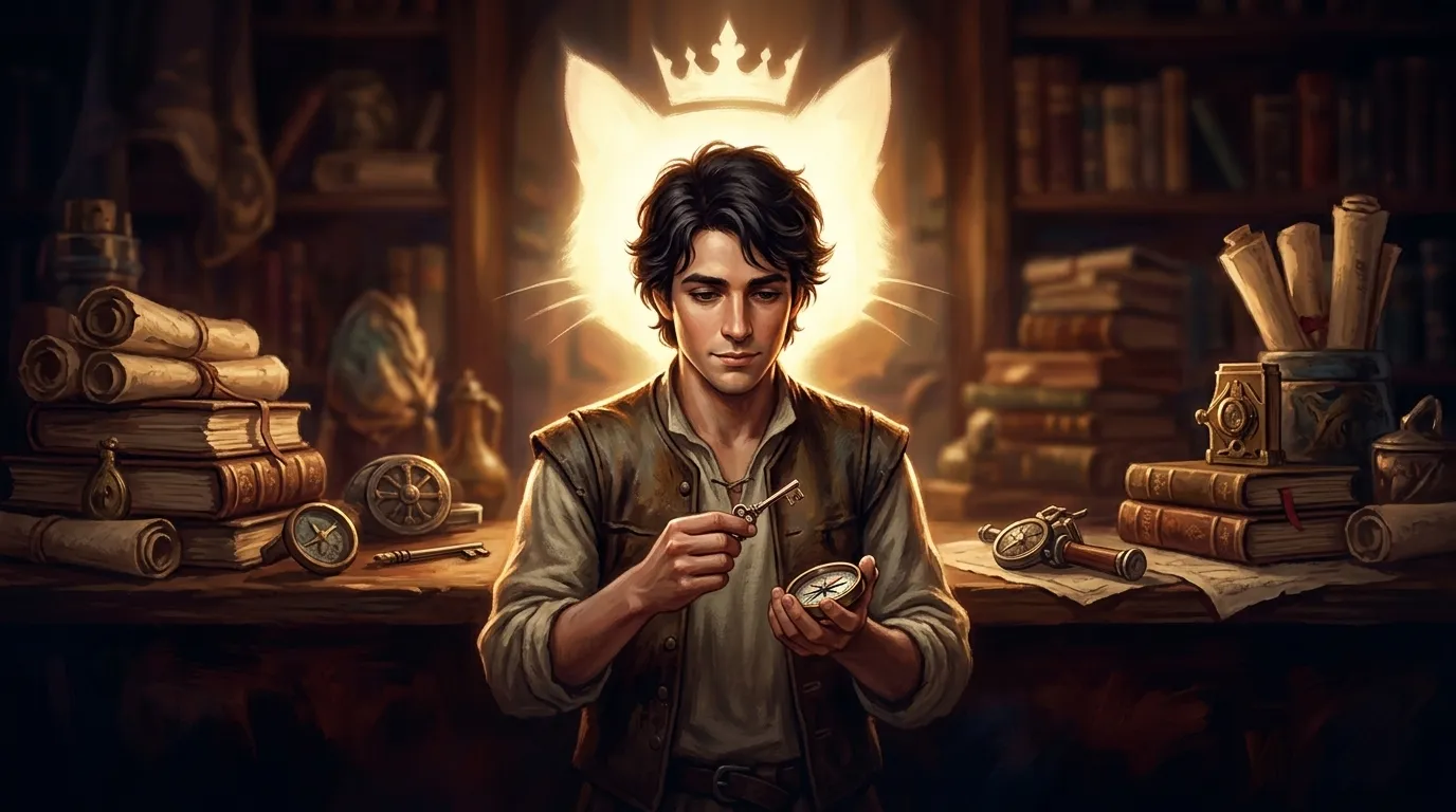 The Master Cat — 图书封面 — Wonder Tales