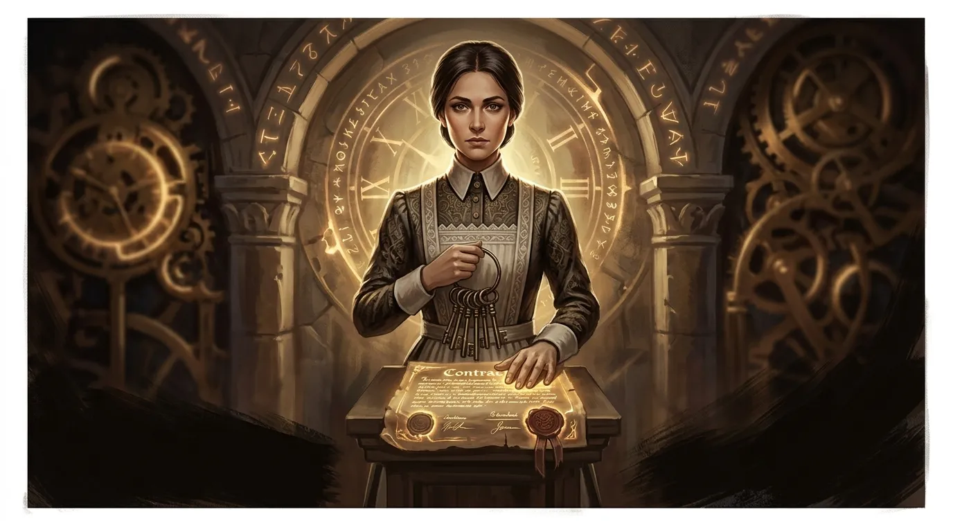 The Master Maid — 图书封面 — Wonder Tales