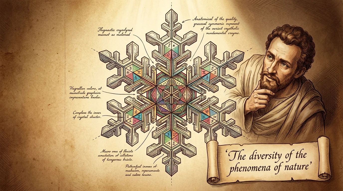 "Kepler believed that 'the diversity of the phenomena of nature is so great...precisely in order that the human mind shall never be lacking in fresh… "Kepler believed that 'the diversity of the phenomena of nature is so great...precisely in order that the human mind shall never be lacking in fresh…