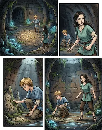 The Mermaid of the Aegean — page 7 illustration — Wonder Books The Mermaid of the Aegean — page 7 illustration — Wonder Books