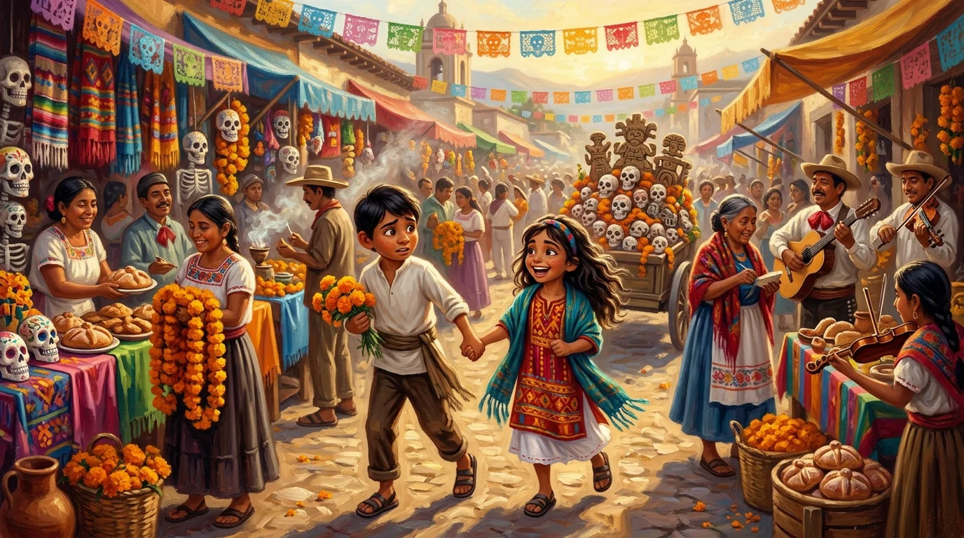 The Mexican Day of Colors — book cover — Wonder Books