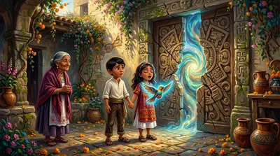 Miguel remembered his Abuela humming an old lullaby as she prepared the ofrenda, a song her own abuela had taught her. "I...
