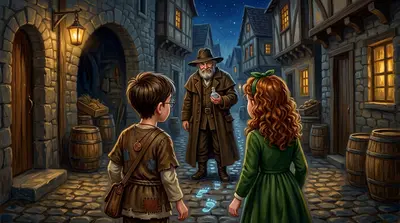 "Okay, okay," Leo conceded, grabbing his notebook. "Operation Midnight Footprints is a go!" Maya grinned. "But we need a plan!" she said. "Okay, okay," Leo conceded, grabbing his notebook. "Operation Midnight Footprints is a go!" Maya grinned. "But we need a plan!" she said.