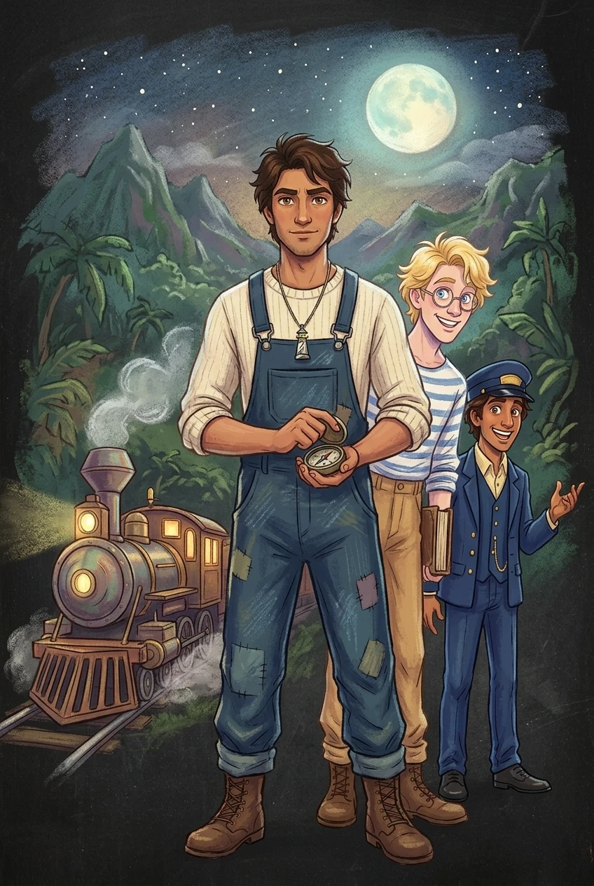 The Midnight Train to Singharaja — book cover — Wonder Books The Midnight Train to Singharaja — book cover — Wonder Books
