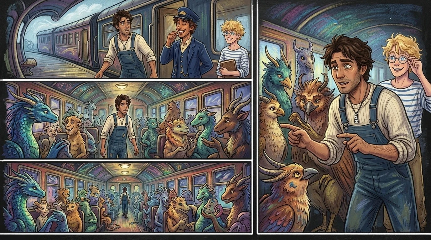 "Singharaja? Where's that?" Santiago asked, stepping onto the train. Nikhil chuckled. "Only the most wondrous bazaar in the painted world! "Singharaja? Where's that?" Santiago asked, stepping onto the train. Nikhil chuckled. "Only the most wondrous bazaar in the painted world!
