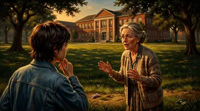 Ein Gemurmel von Stimmen erfüllte die Luft, während die Leute ihre Erinnerungen anstrengten. Frau Peterson, die Schulbibliothekarin, erinnerte sich, einige Tage…