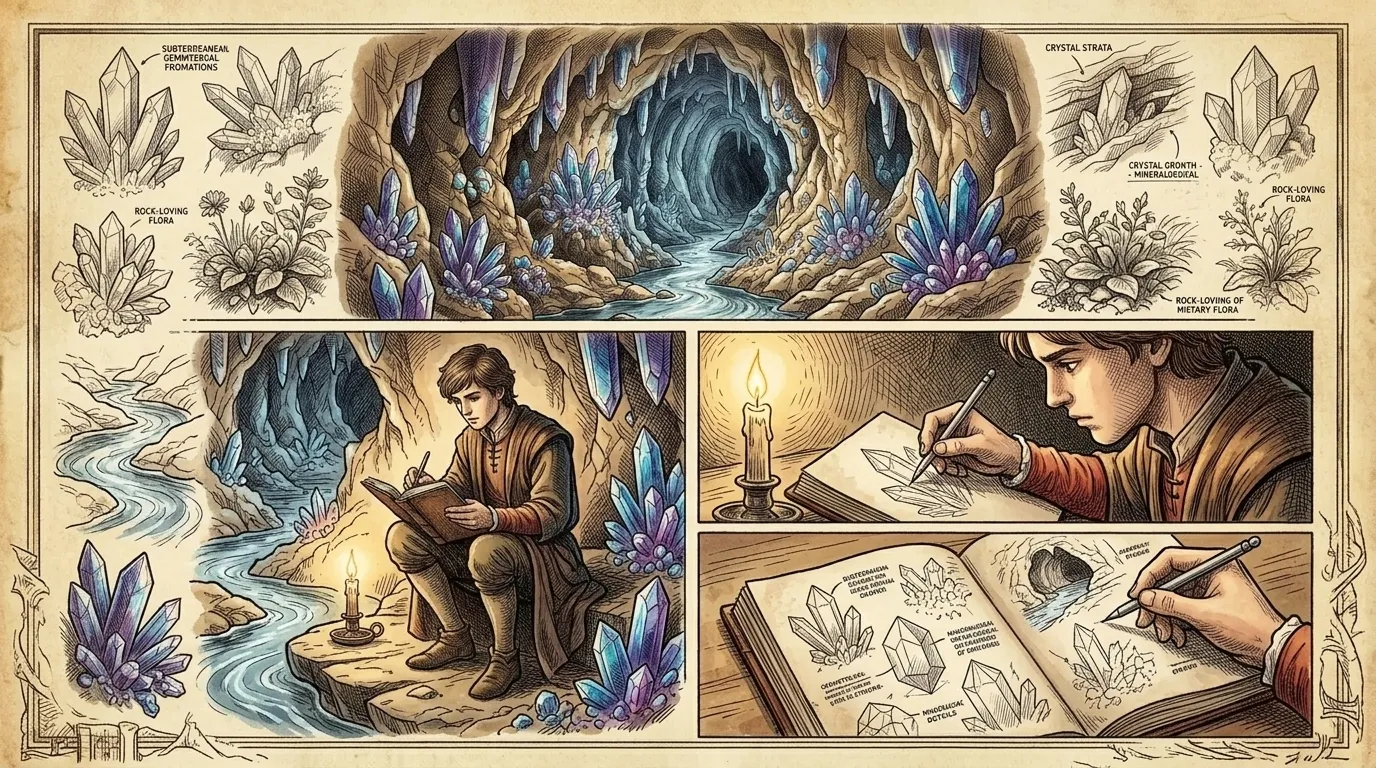 Beneath the bustling streets of Florence, where Leonardo spent his early years, flowed a hidden river, its waters reflecting the flickering candlelight. Beneath the bustling streets of Florence, where Leonardo spent his early years, flowed a hidden river, its waters reflecting the flickering candlelight.