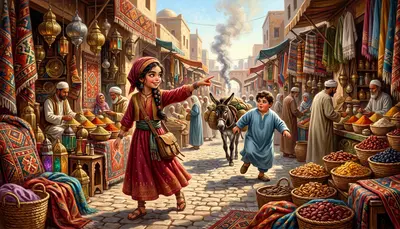 The air buzzed with anticipation. Layla, nimble and quick, weaved through the crowded stalls of the Marrakech souk, her best friend Omar struggling to keep up. The air buzzed with anticipation. Layla, nimble and quick, weaved through the crowded stalls of the Marrakech souk, her best friend Omar struggling to keep up.
