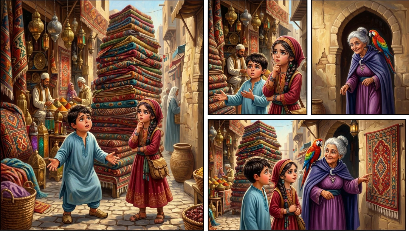 The chase led them through narrow, winding alleys, past stalls overflowing with fragrant spices and shimmering lanterns. The chase led them through narrow, winding alleys, past stalls overflowing with fragrant spices and shimmering lanterns.