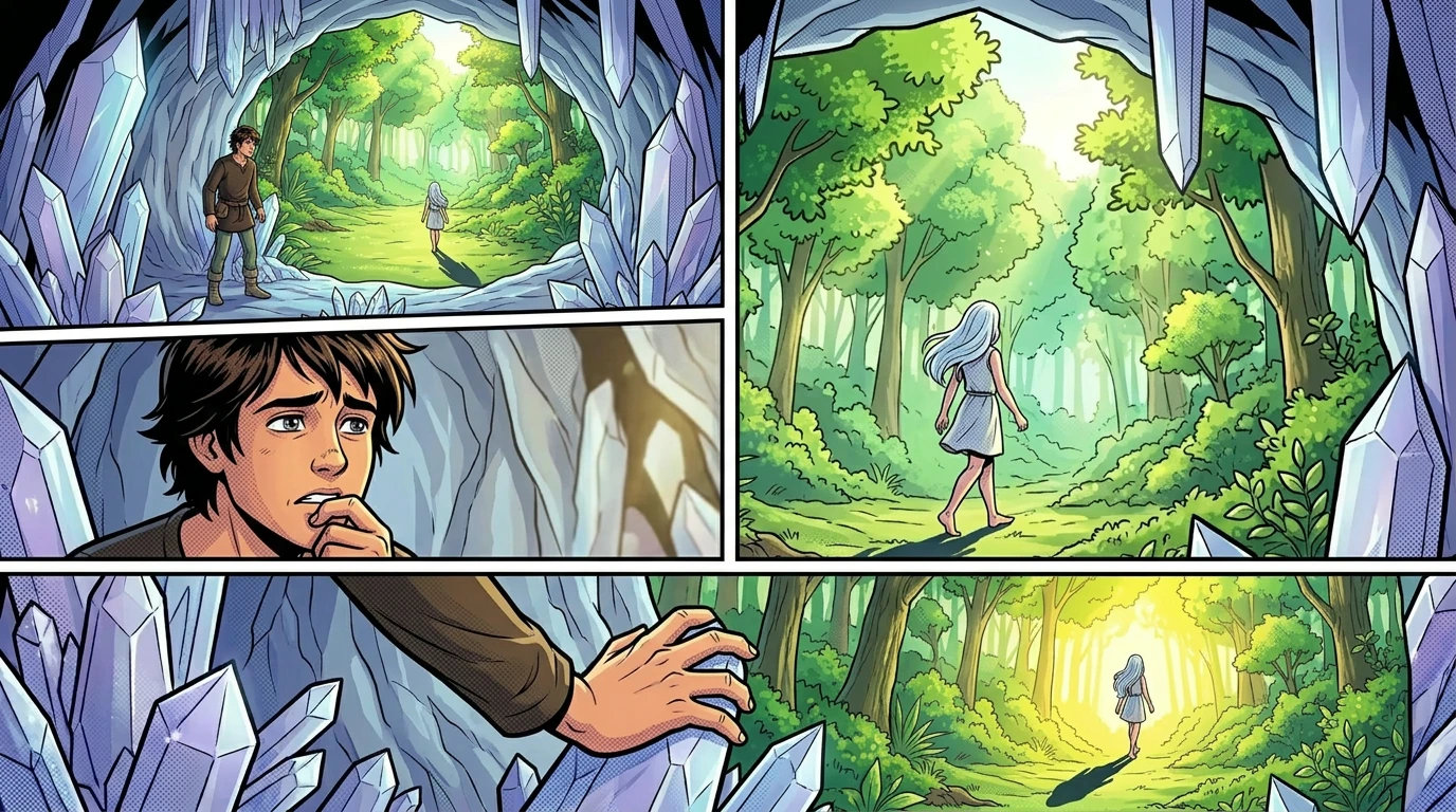 Ronan watched her go, his heart heavy with a mix of fear and admiration. She's always been braver than me, he thought. The cave, once vibrant with her presence… Ronan watched her go, his heart heavy with a mix of fear and admiration. She's always been braver than me, he thought. The cave, once vibrant with her presence…