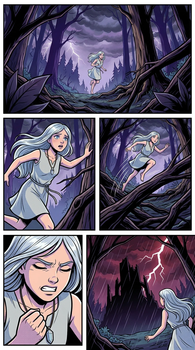But her good deed was short-lived; darkness began to consume the sky. Thunder rolled in the distance, announcing an approaching storm. But her good deed was short-lived; darkness began to consume the sky. Thunder rolled in the distance, announcing an approaching storm.