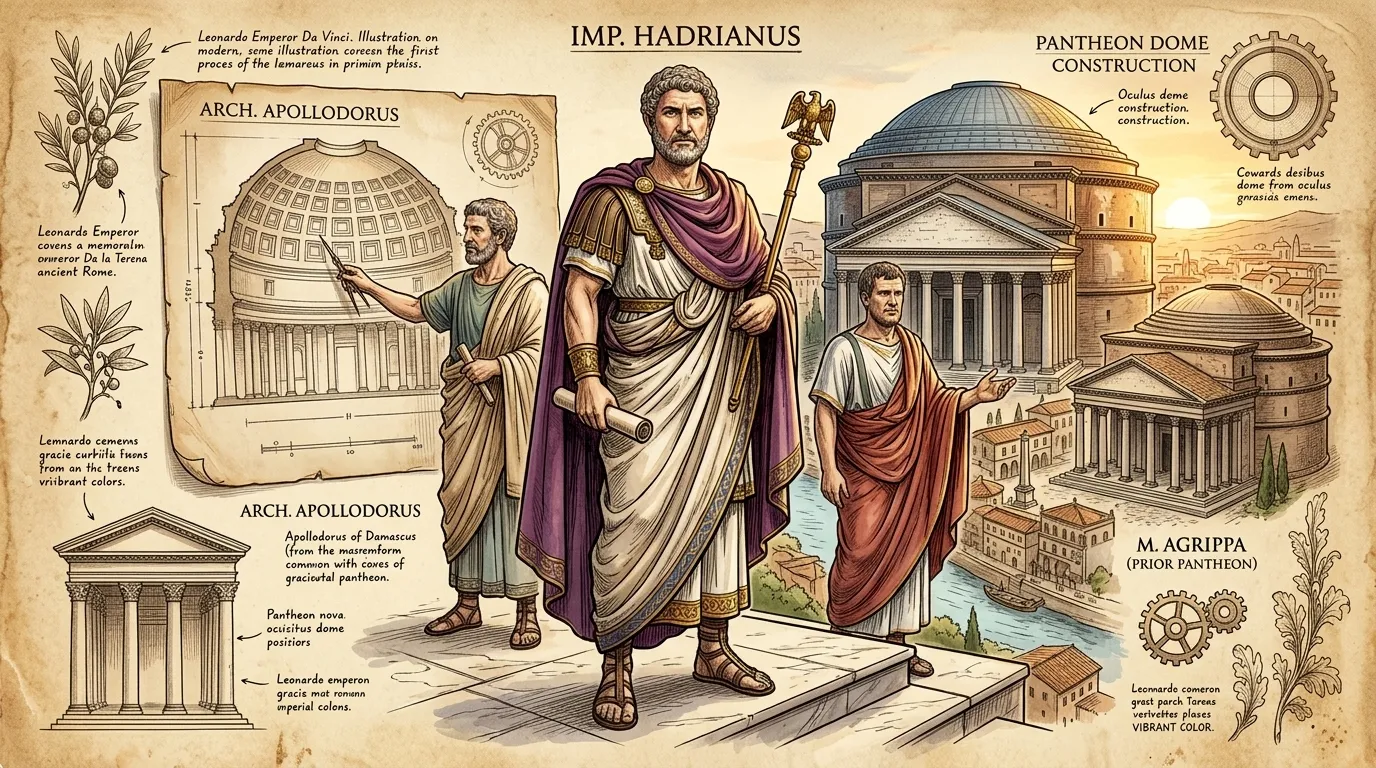 The Pantheon (Rome, Italy — 126 AD) — पुस्तक का कवर — Wonder Arts