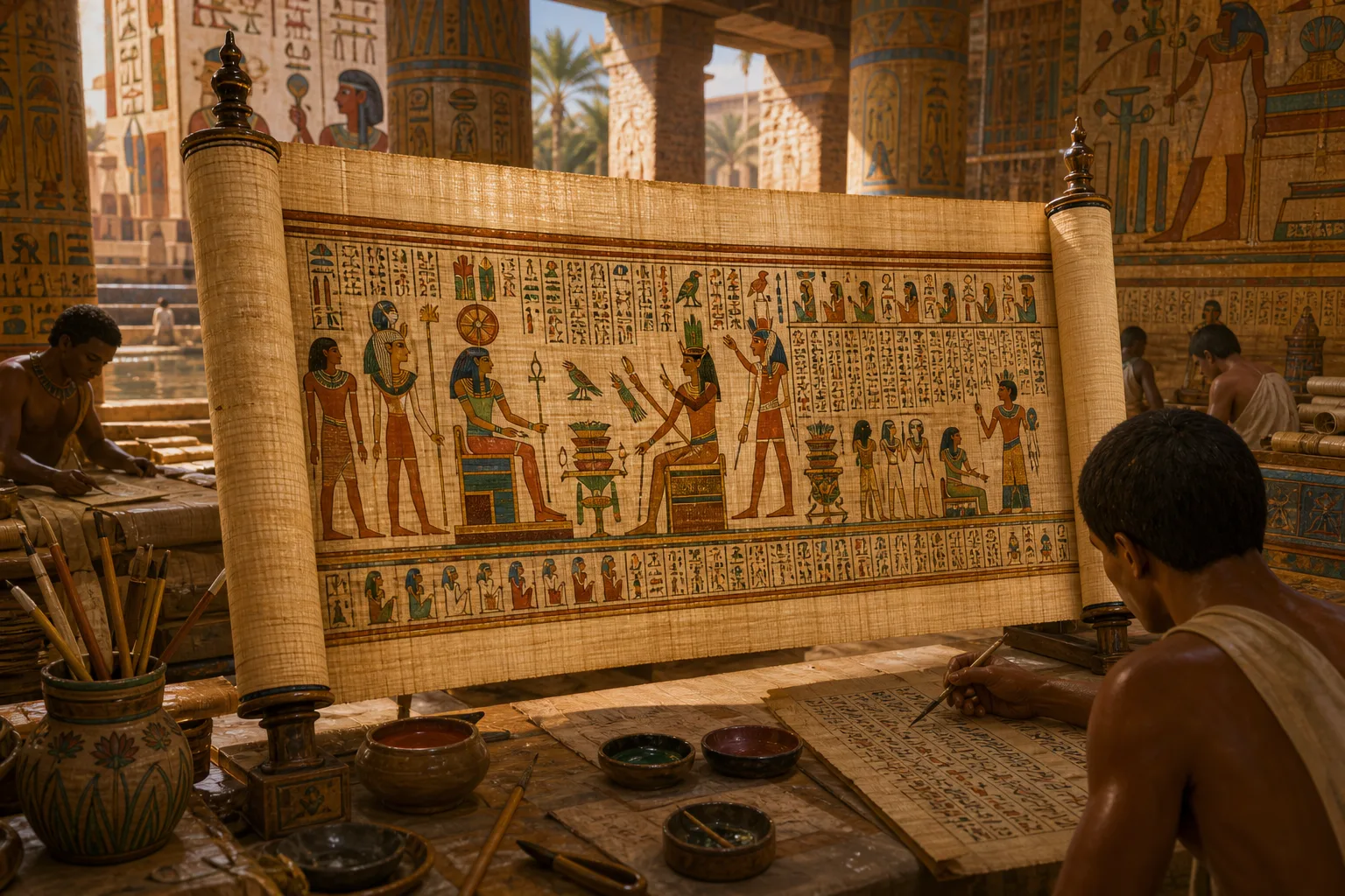 The Papyrus of Ani — capa do livro — Wonder Egypt