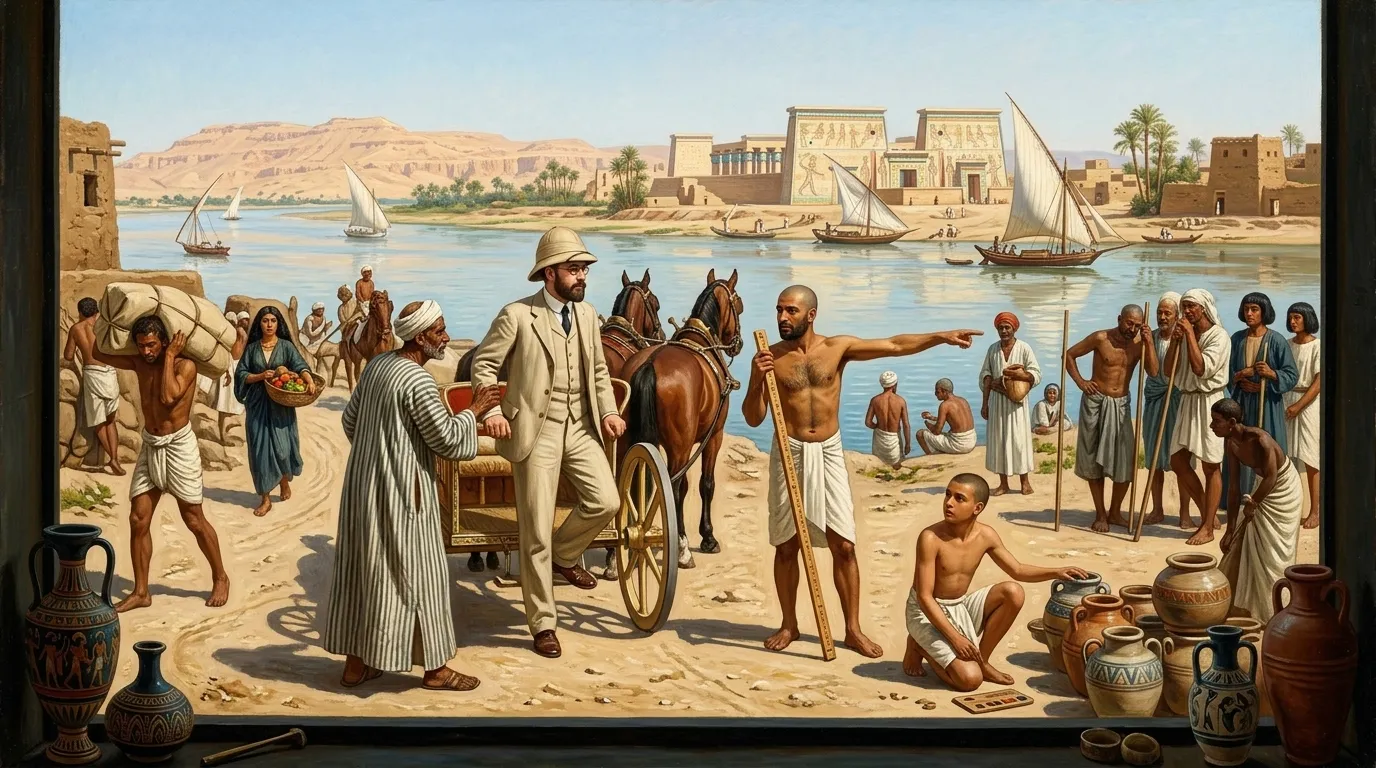 The year is 1888. On the sun-baked banks of the Nile, near the village of…