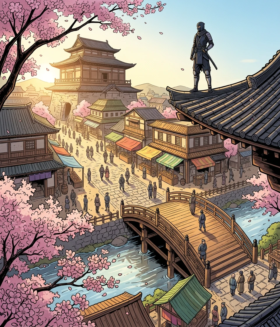 木叶隐村:一个充满活力樱花和古老秘密的地方。世世代代以来,忍者们在此训练隐匿和战斗之术,保护无辜之人免受黑暗侵扰。 木叶隐村:一个充满活力樱花和古老秘密的地方。世世代代以来,忍者们在此训练隐匿和战斗之术,保护无辜之人免受黑暗侵扰。