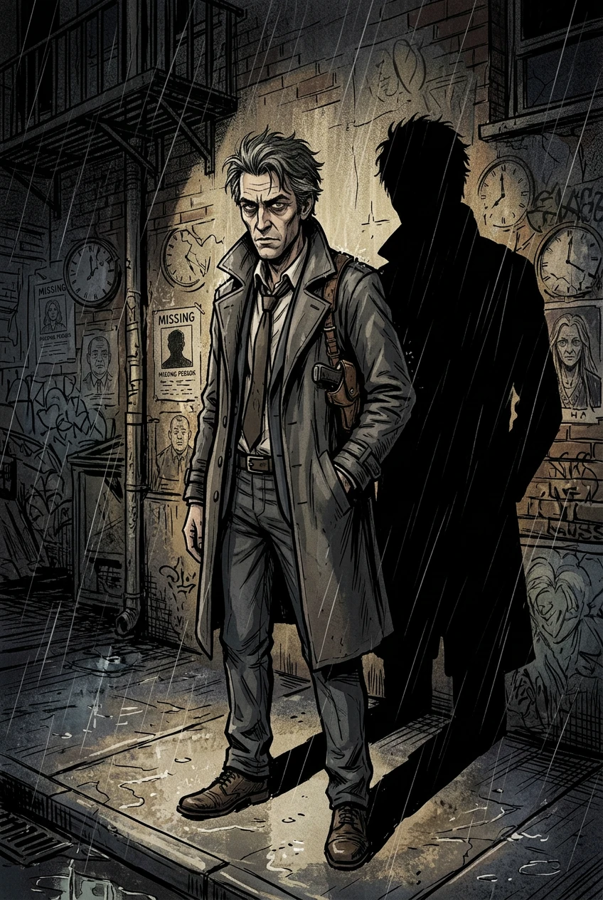 The Phantom Witness — 图书封面 — Wonder Comics