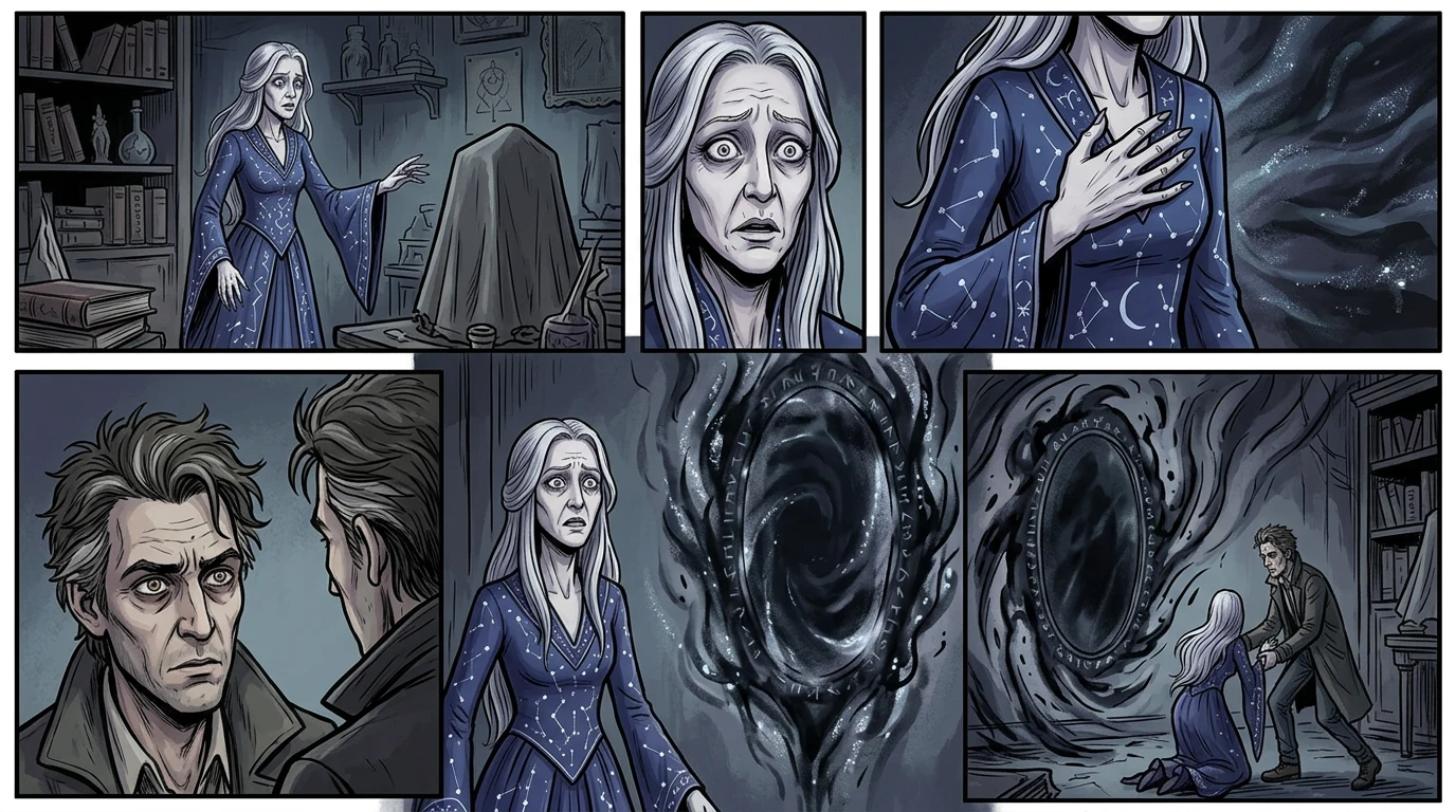 The Phantom Witness — page 9 illustration — Wonder Comics The Phantom Witness — page 9 illustration — Wonder Comics