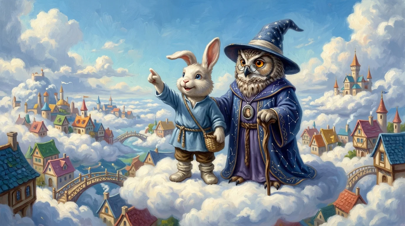 Cover of The Rabbit Who Wanted to Fly