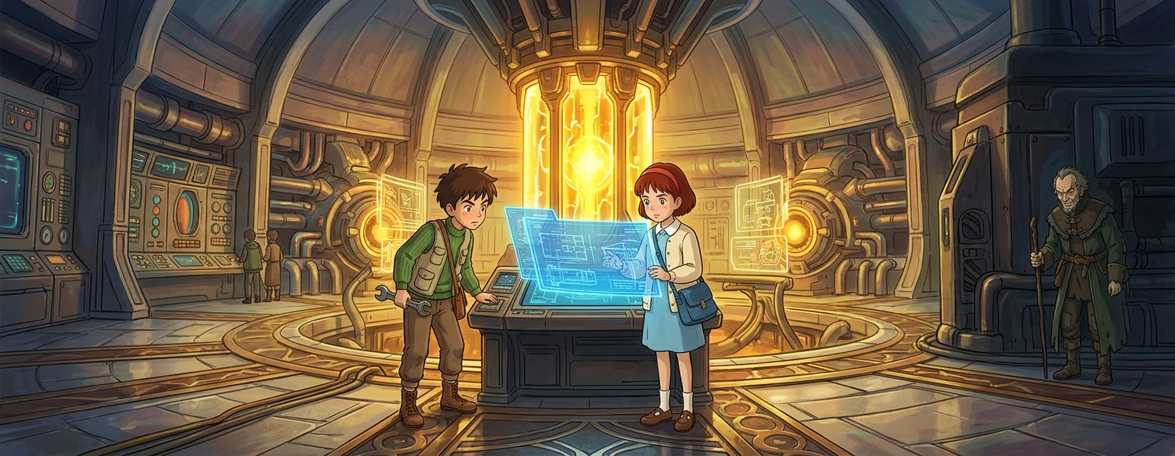 反应堆核心 — page 1 illustration — Wonder Books 反应堆核心 — page 1 illustration — Wonder Books