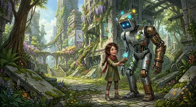 机器人的好朋友 — 图书封面 — Wonder Books