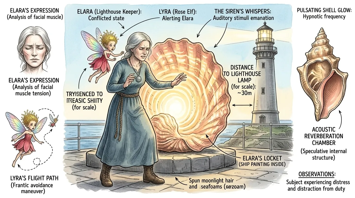 The Rose Elf — page 6 illustration — Wonder Tales The Rose Elf — page 6 illustration — Wonder Tales