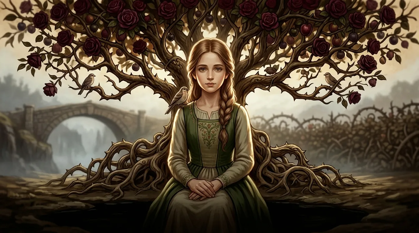 The Rose Tree — 图书封面 — Wonder Tales