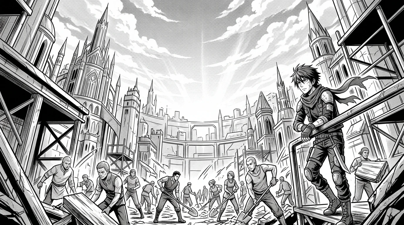 Kael, wounded but triumphant, watched as the people of Aethoria began to rebuild. The Rust Frontier would always be a threat, and betrayal could lurk anywhere.