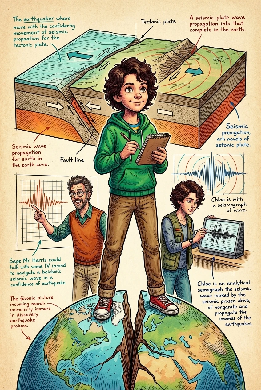 Die Wissenschaft der Erdbeben — Buchcover — Wonder Science