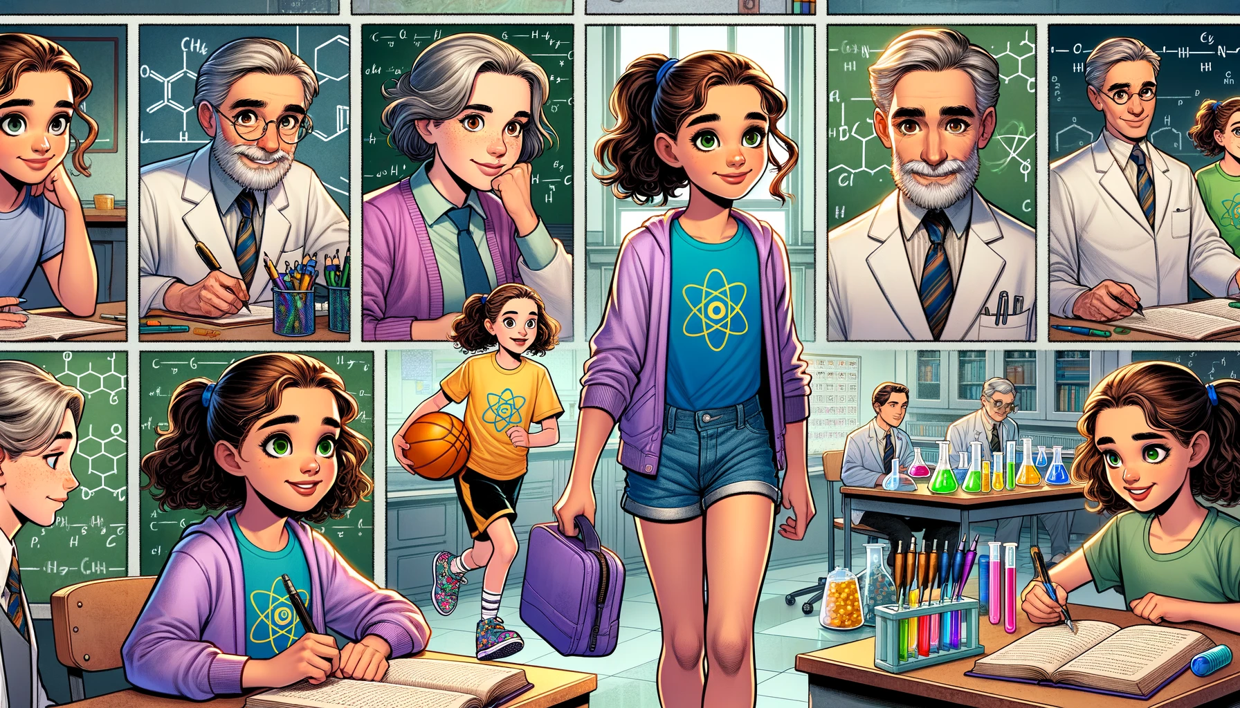 小苏打火山的秘密 — page 3 illustration — Wonder Books 小苏打火山的秘密 — page 3 illustration — Wonder Books