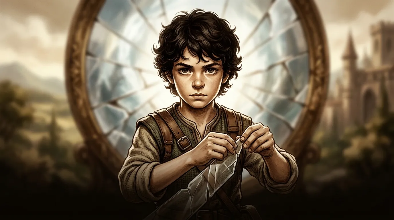 The Shepherd Boy — 图书封面 — Wonder Tales