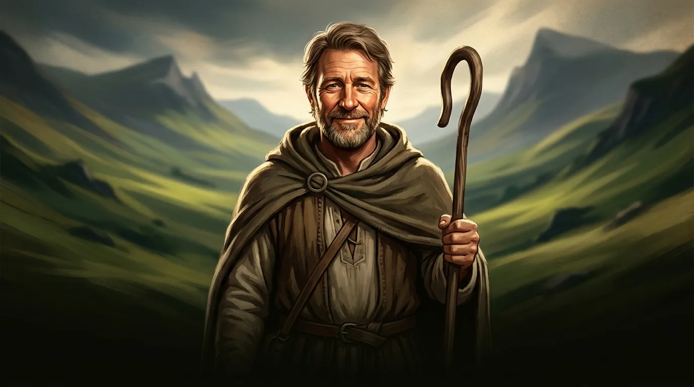 The Shepherd of Myddvai — 图书封面 — Wonder Tales