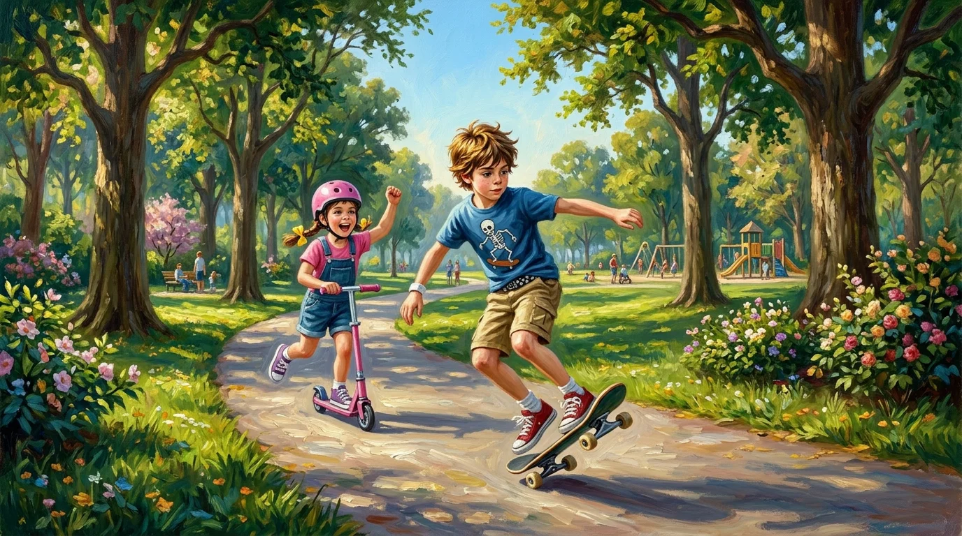Cover of The Skateboard Kid