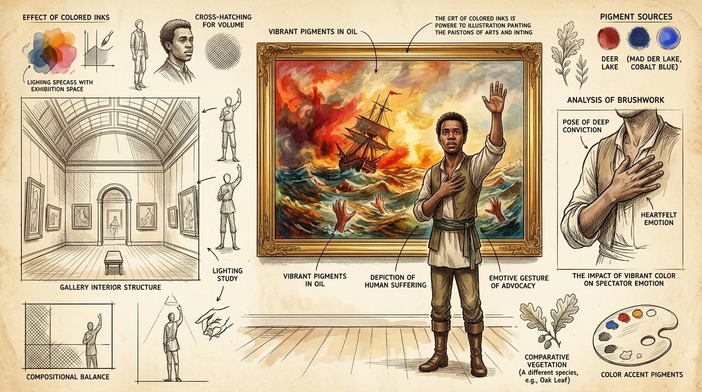 Turner's 'Slave Ship' becomes a symbol of the abolitionist movement, a reminder of the horrors of slavery. The painting inspires countless artists and activists…