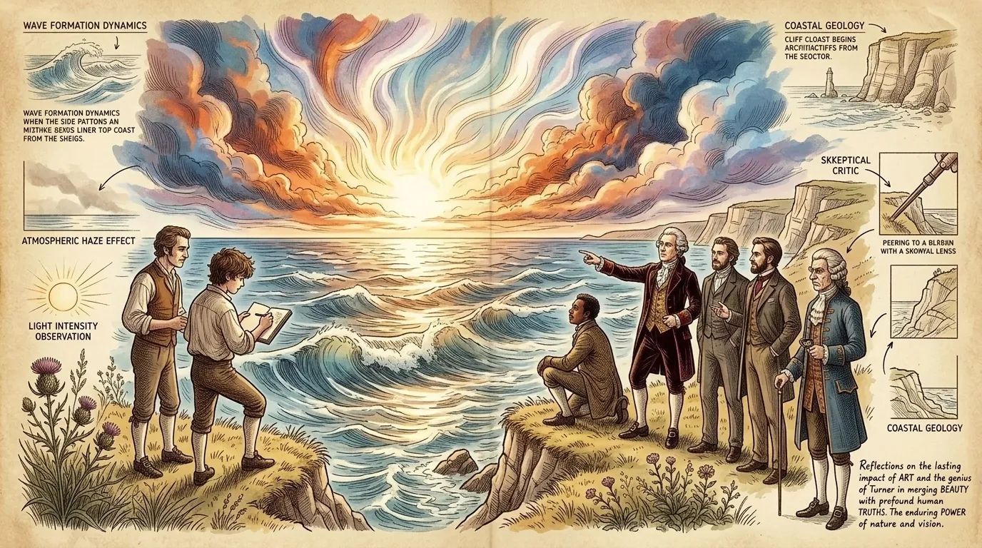 The Slave Ship by J.M.W. Turner (London, UK — 1840) — page 10 illustration — Wonder Arts