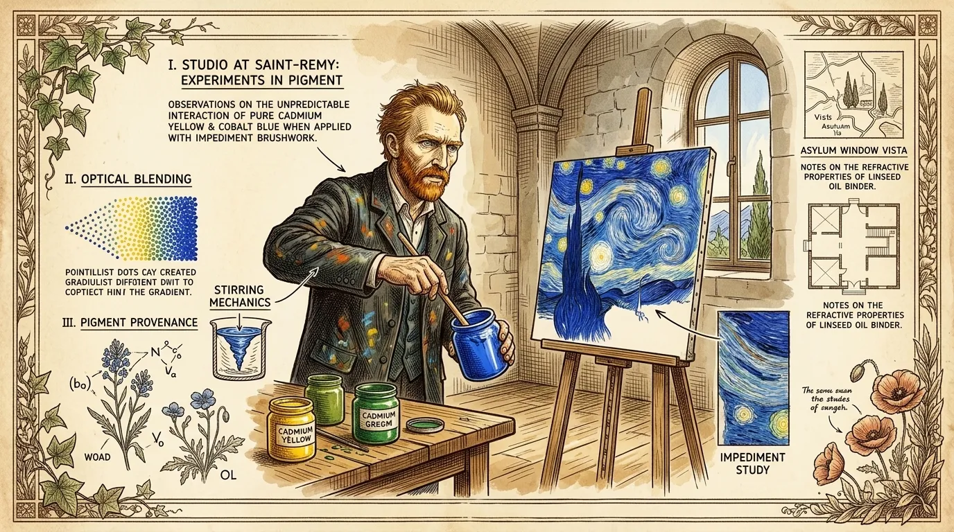 The Starry Night — page 5 illustration — Wonder Arts
