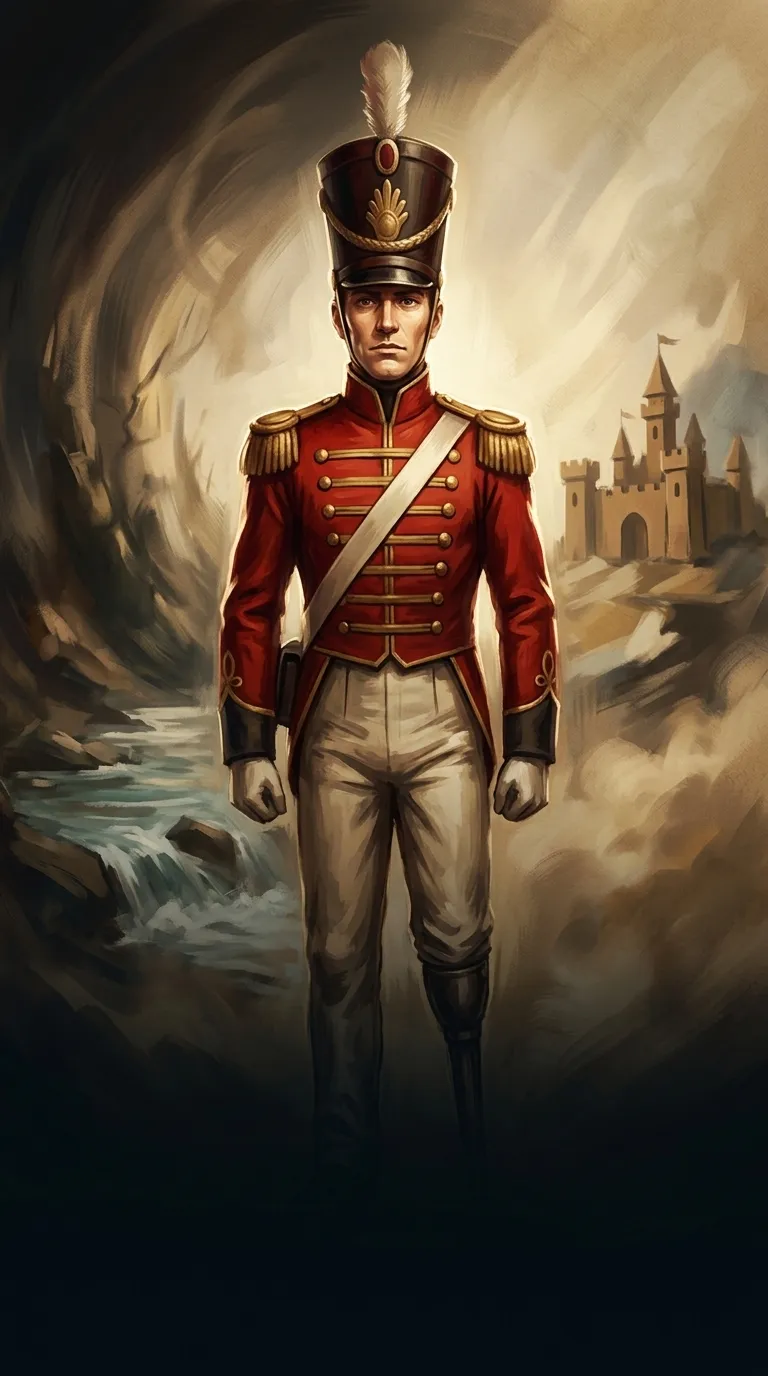 The Steadfast Tin Soldier — 图书封面 — Wonder Tales
