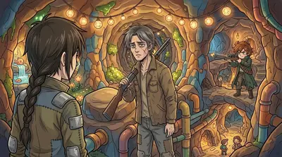 Suddenly, a sniper fired from the shadows. Marcus gasped, clutching his chest. Anya screamed, diving to protect him. The fragile truce shattered. Suddenly, a sniper fired from the shadows. Marcus gasped, clutching his chest. Anya screamed, diving to protect him. The fragile truce shattered.