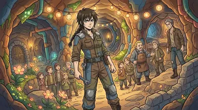 Anya stood tall, her face resolute. The battle had been won, but the war for survival was far from over. She would lead her people, surface dwellers and… Anya stood tall, her face resolute. The battle had been won, but the war for survival was far from over. She would lead her people, surface dwellers and…
