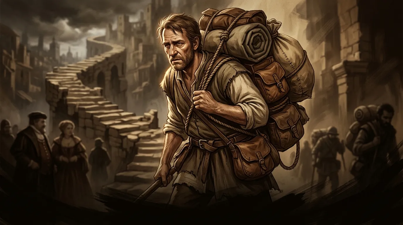 The Story of the Porter — 图书封面 — Wonder Tales