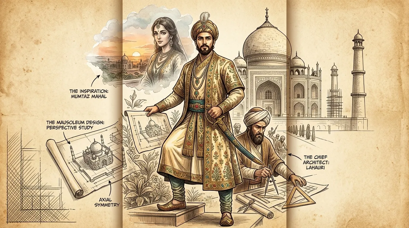Das Taj Mahal (Agra, Indien — 1653) — Buchcover — Wonder Arts