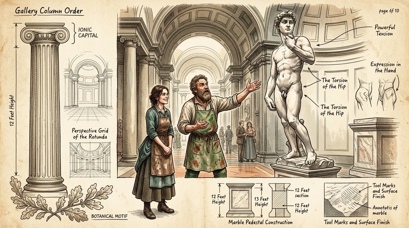 Rodin'in İtalya'ya ve özellikle Floransa'ya yaptığı seyahatler dönüştürücü oldu. Michelangelo'nun eserleriyle karşılaşmak bir vahiy gibiydi.