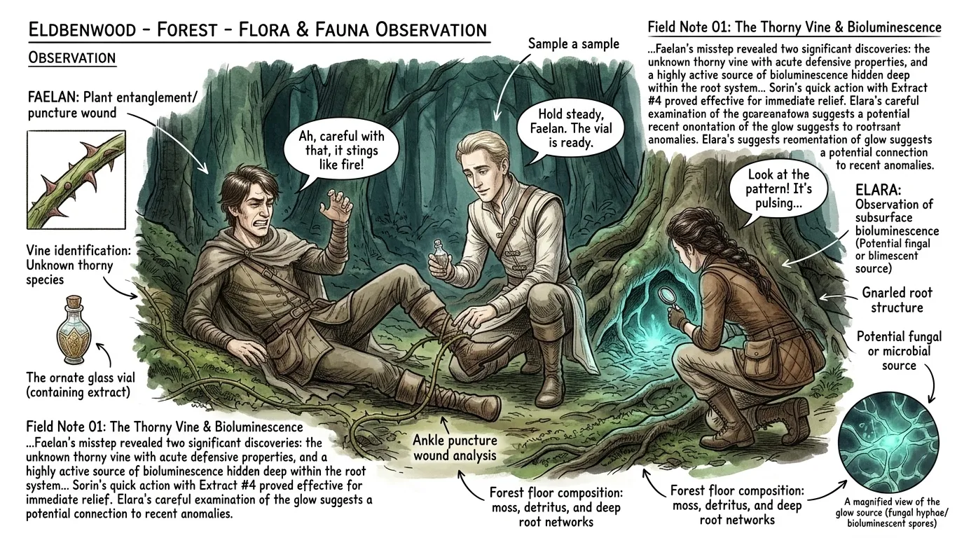 The Three Army Surgeons — page 5 illustration — Wonder Tales The Three Army Surgeons — page 5 illustration — Wonder Tales