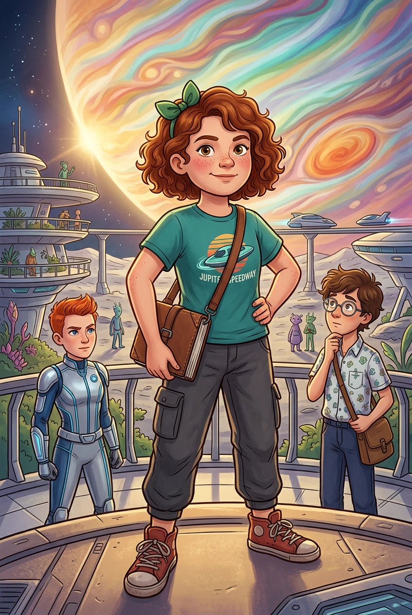 Cover of The Time Loop on Jupiter