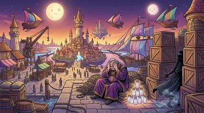 اختفت ناسجة الليل في الظلال، تاركةً فاليريوس ليواجه عواقب جشعه. استُعيدت خلاصات الأحلام المسروقة، وتمكن أهل أثيلبورغ من النوم بسلام مرة أخرى.