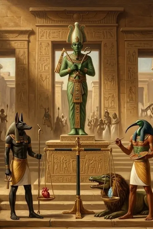 The Weighing of the Heart — book cover — Wonder Egypt The Weighing of the Heart — book cover — Wonder Egypt