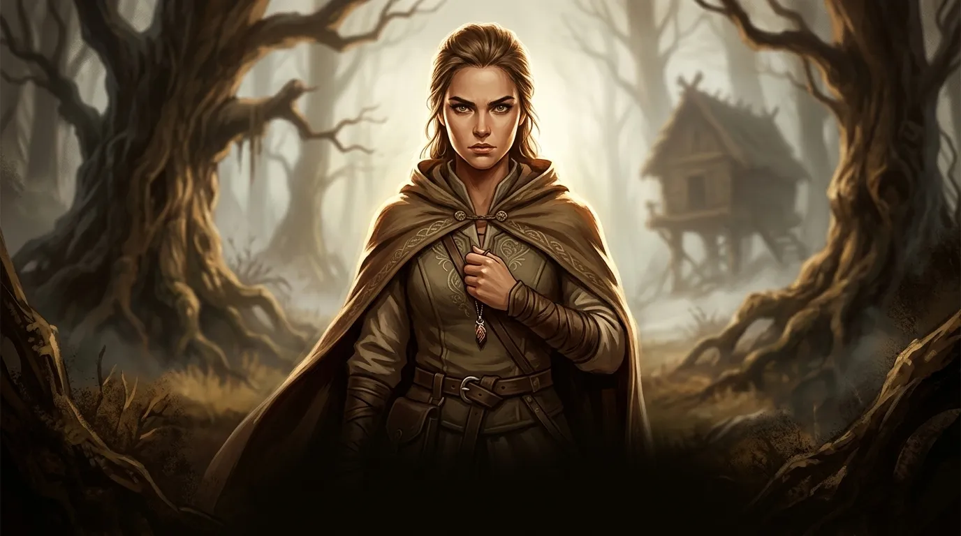 The Witch Baba Yaga — 책 표지 — Wonder Tales